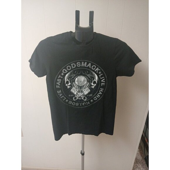 2018 GODSMACK When Legends Rise Boston Tour Shirt Womens Size Small - Picture 1 of 5